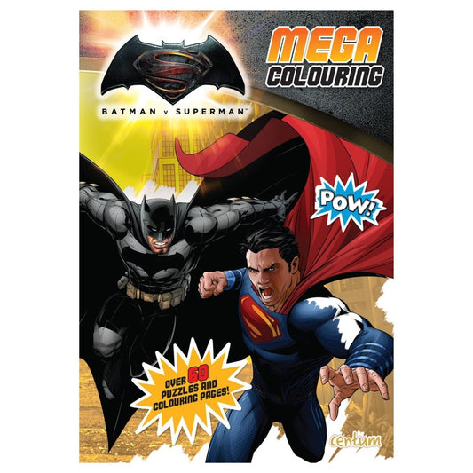 Batman V Superman Mega Colouring Book - PoundToys