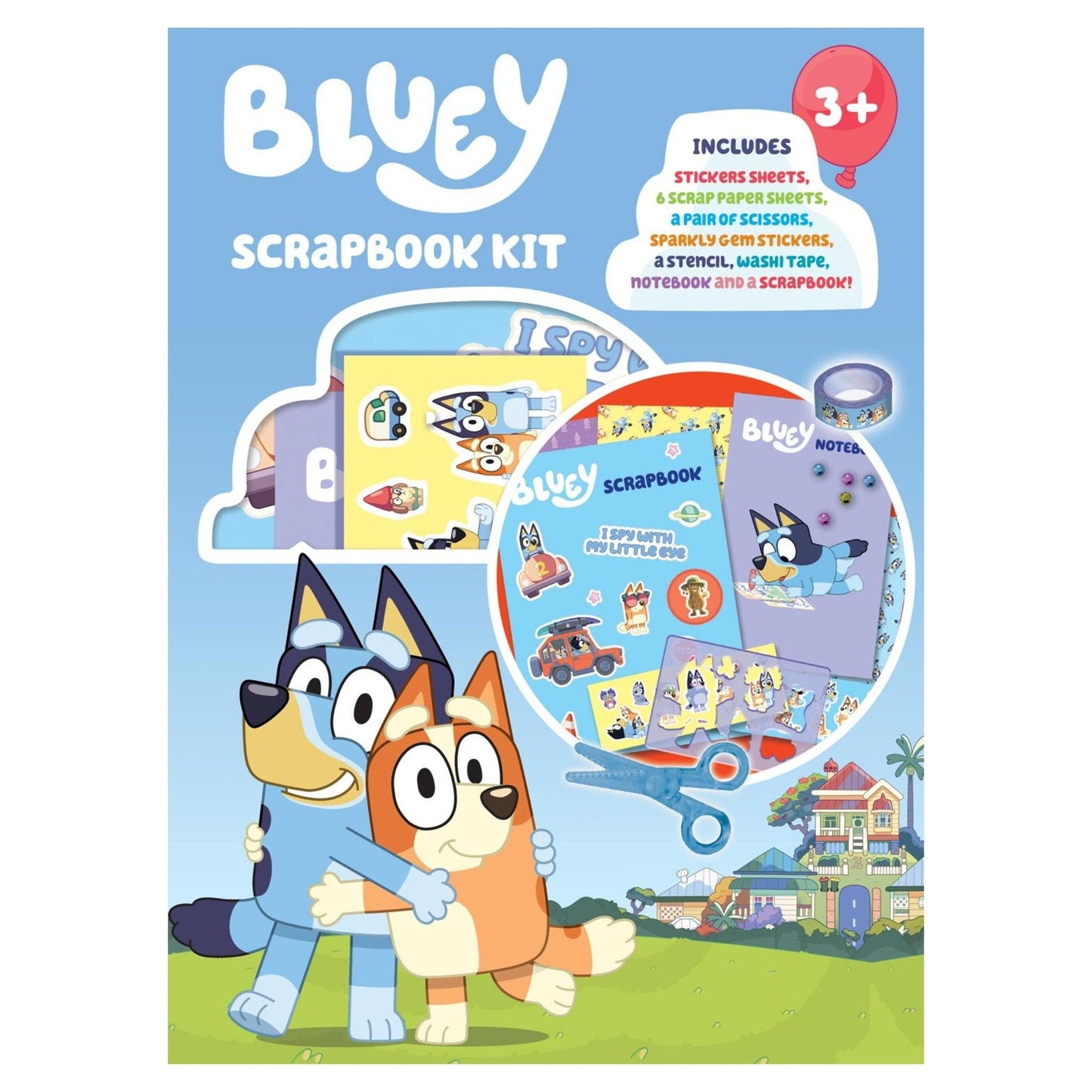 Bluey Scrapbook Kit - PoundToys