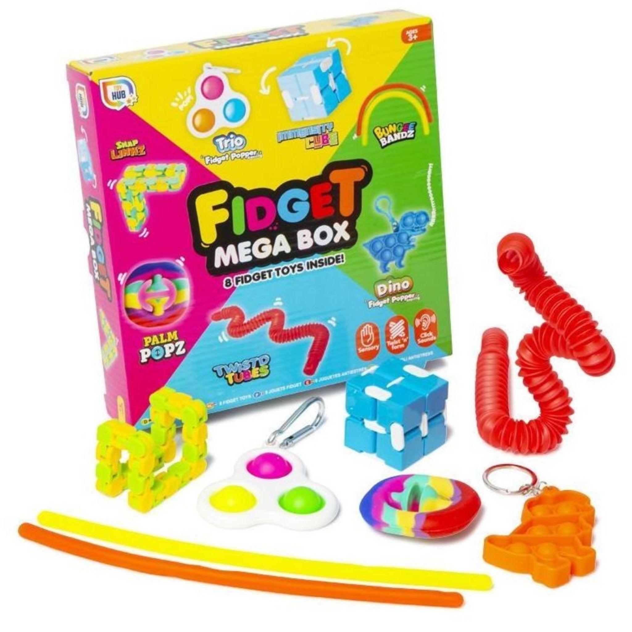 Box Set of Fidget POP-IT Anti-Stress Toys - PoundToys