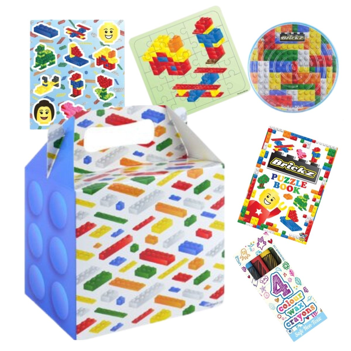 Brickz Pre-Filled Party Food Boxes - PoundToys