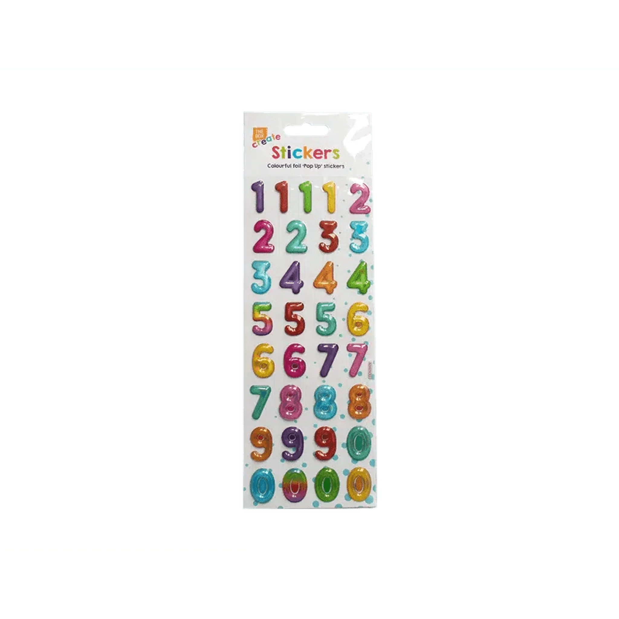 Bright Pop Up Numbers - PoundToys