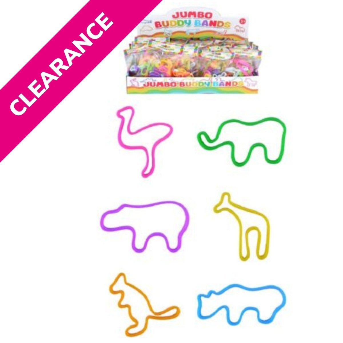 Buddy Band Jungle Animal Bracelets - PoundToys