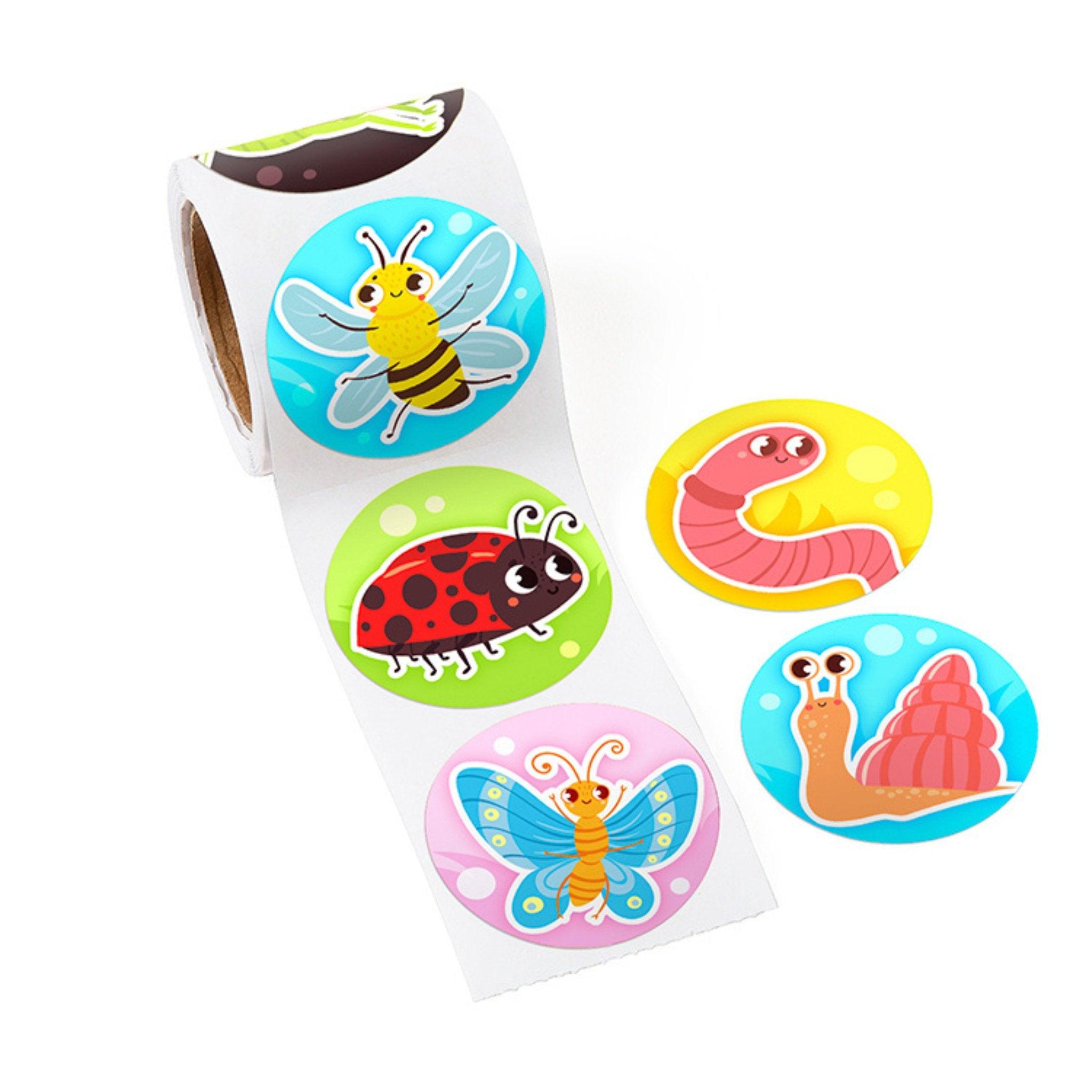 Bugs Sticker Roll (200 Stickers) - PoundToys