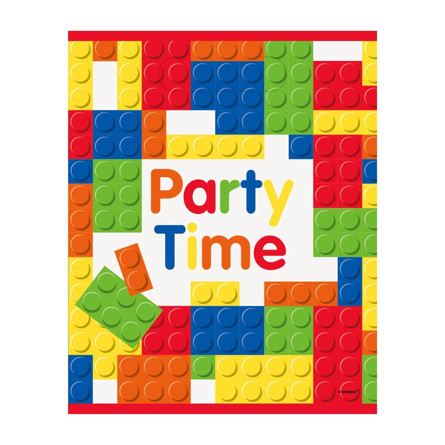 Building Blocks Party Loot Bags 8pk - PoundToys