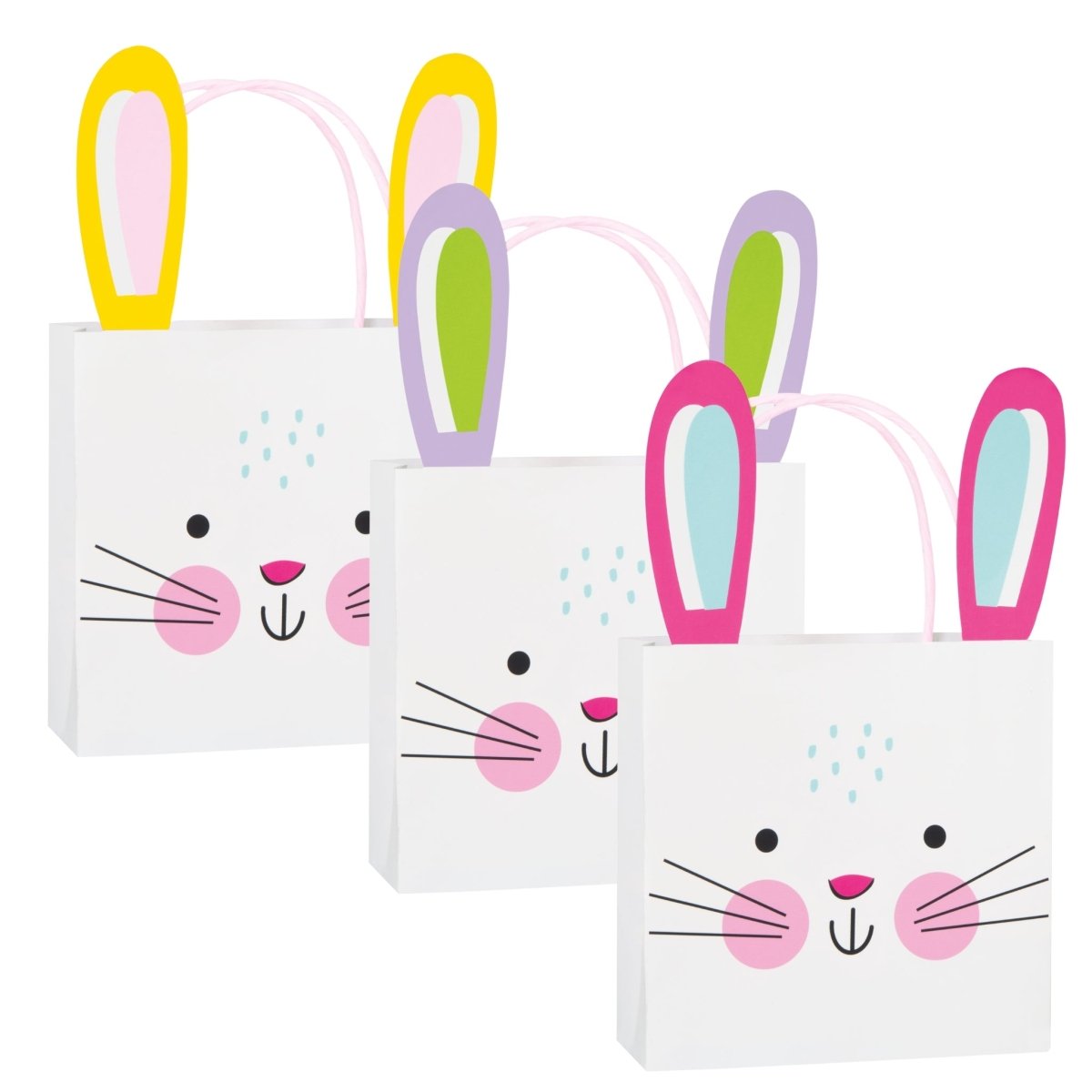 Bunny Ear Easter Treat Bags 3 Pack - PoundToys