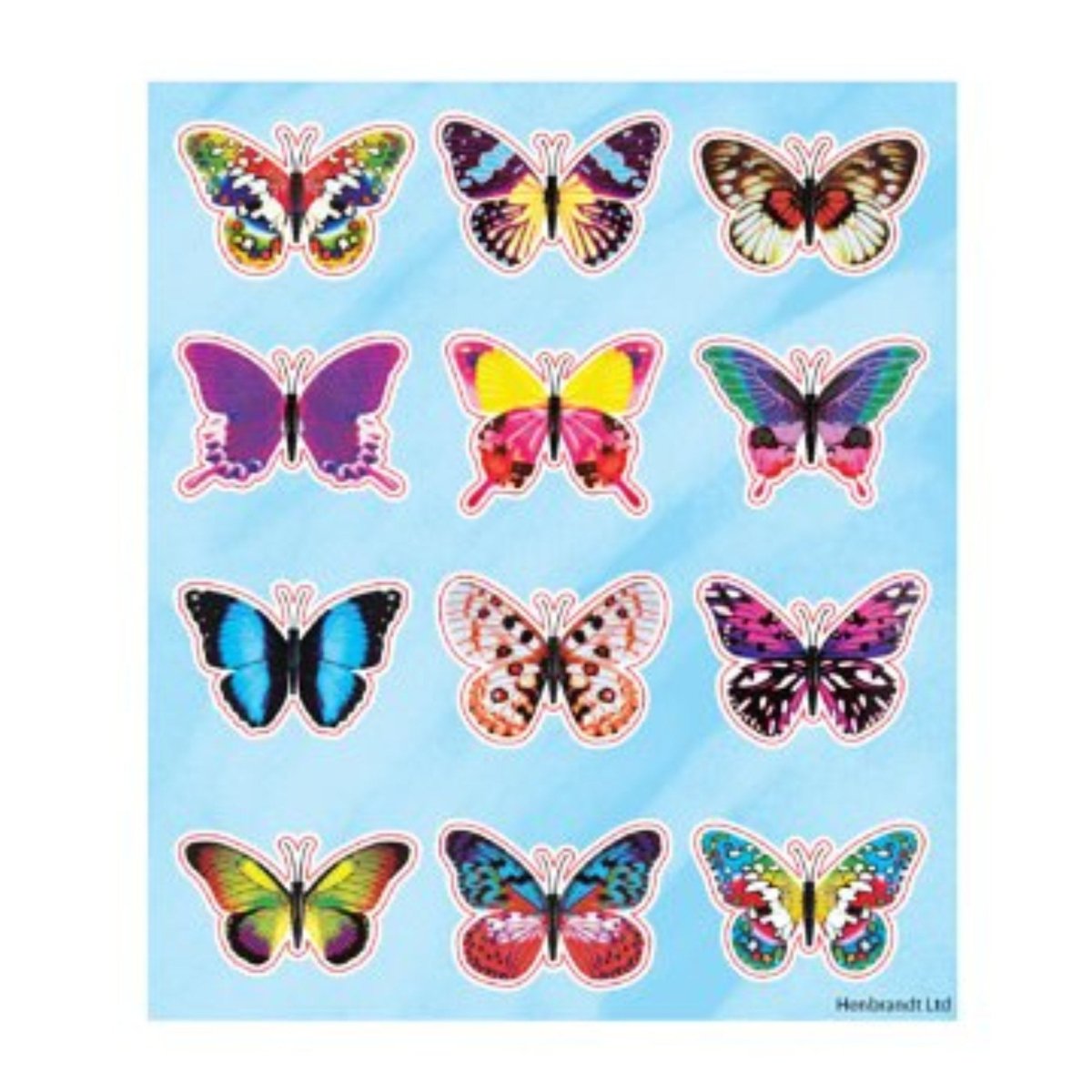 Butterfly Sticker Sheet - PoundToys