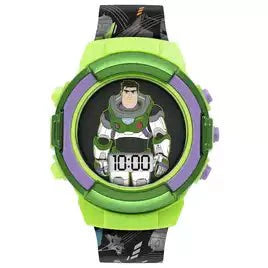 Buzz Light Year Digital Grey Silicon strap Watch Torch Set - PoundToys