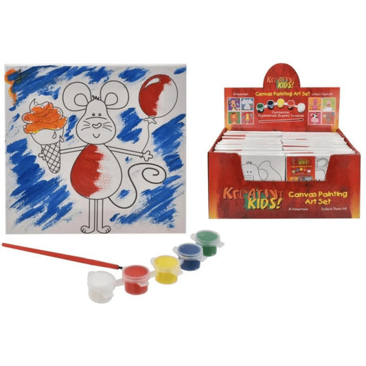 Canvas Painting Art Set - PoundToys