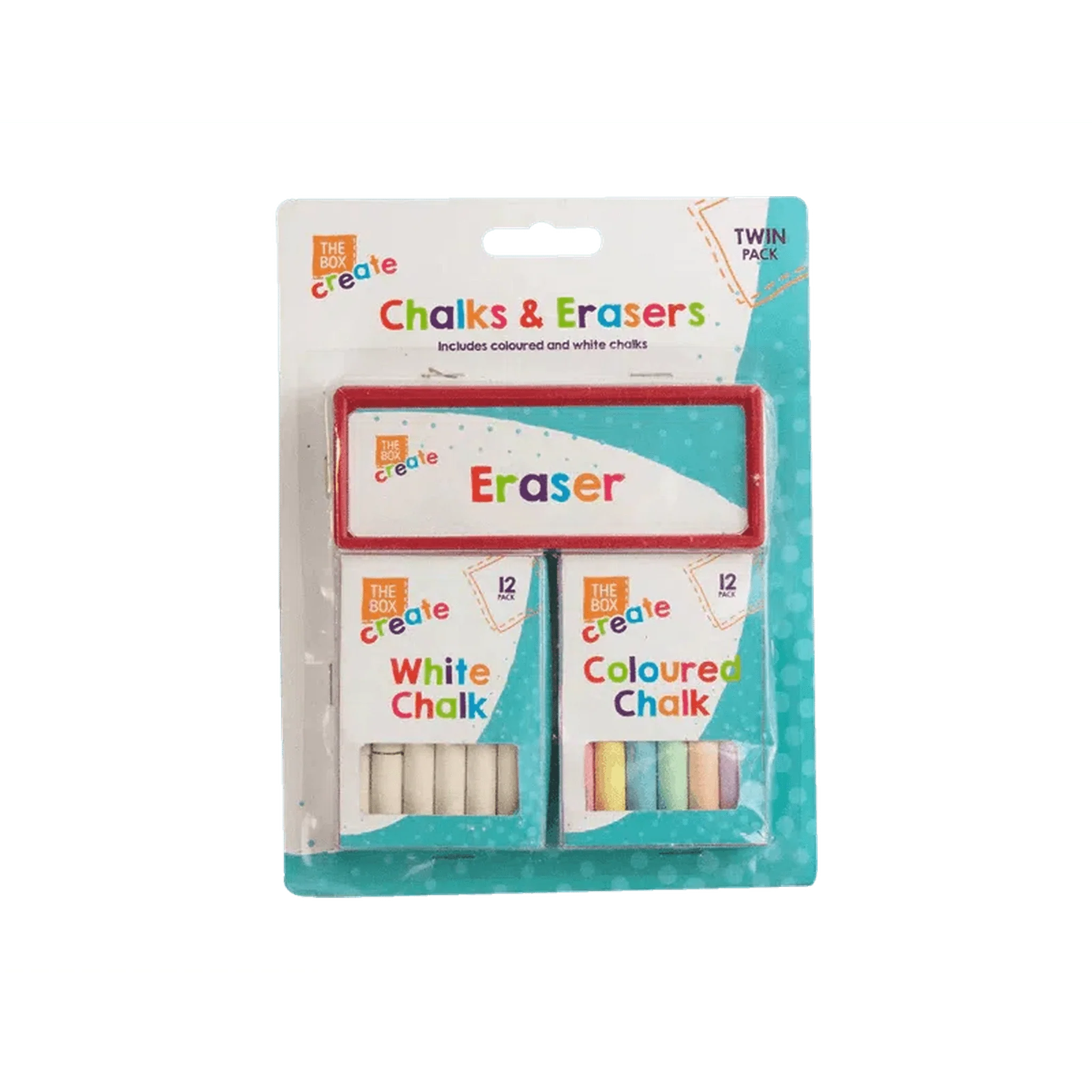 Chalk and Eraser Set - Kids Party Craft