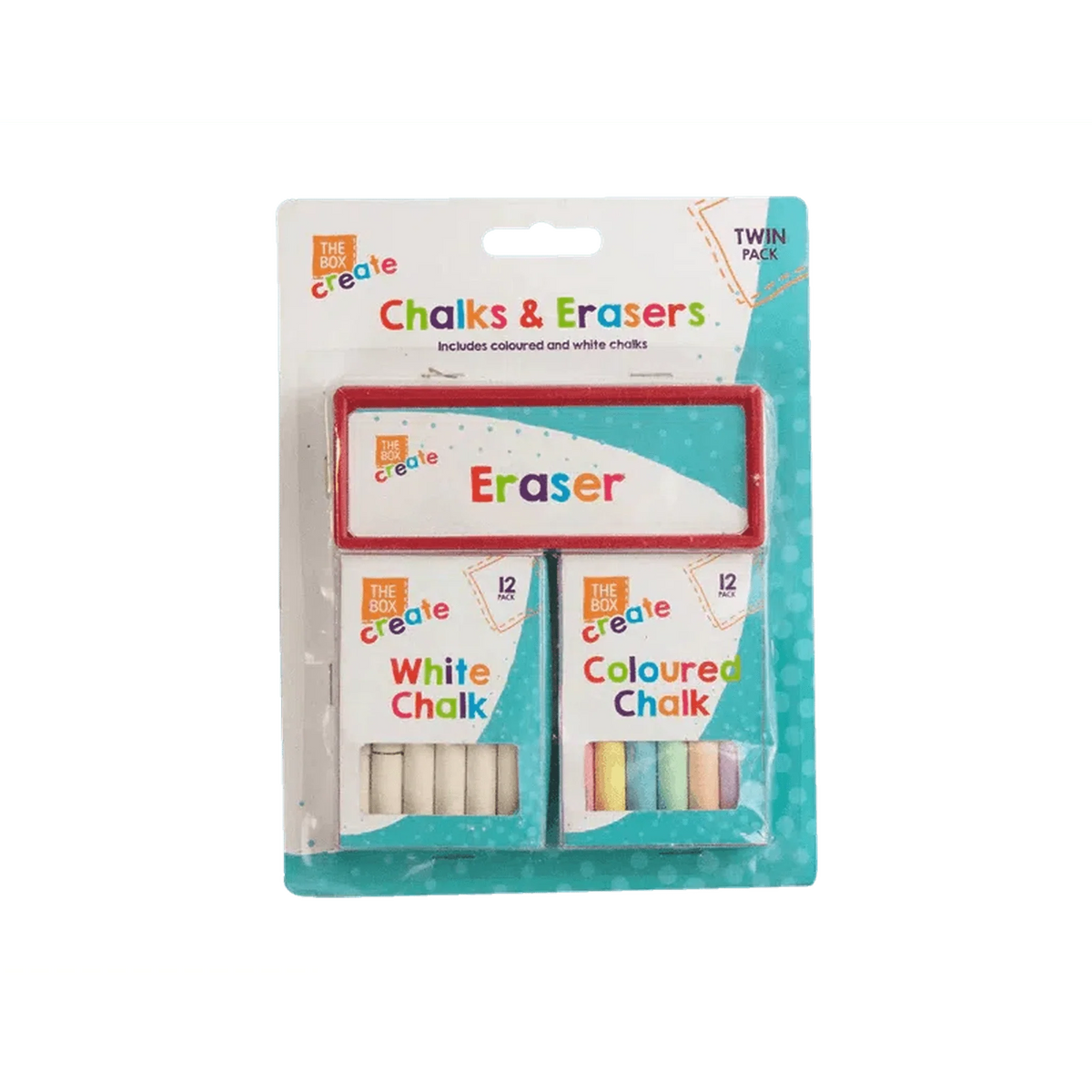 Chalk and Eraser Set - Kids Party Craft