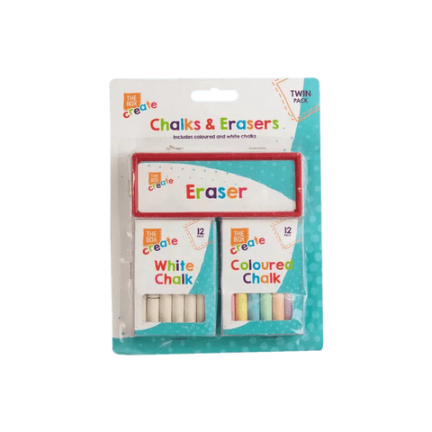 Chalk and Eraser Set - Kids Party Craft