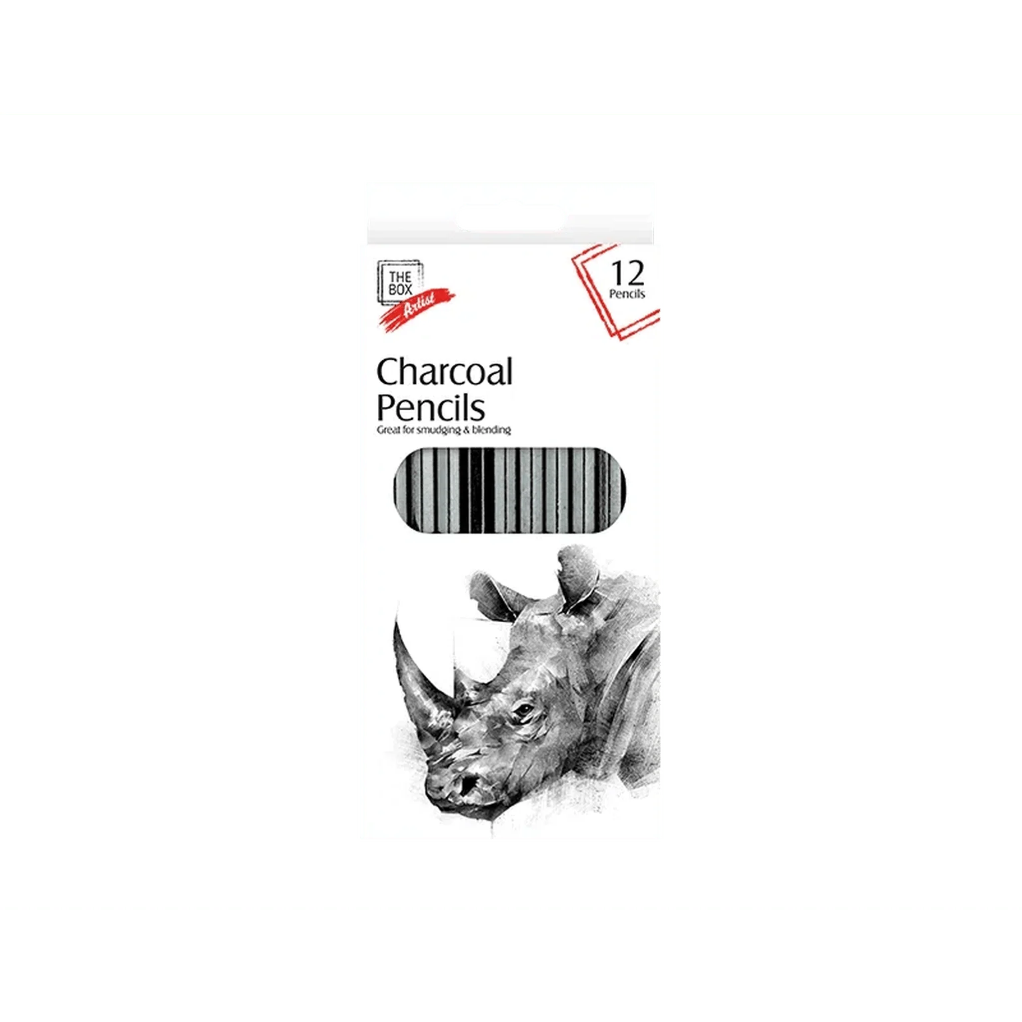 Charcoal Pencils 12 Pack - PoundToys