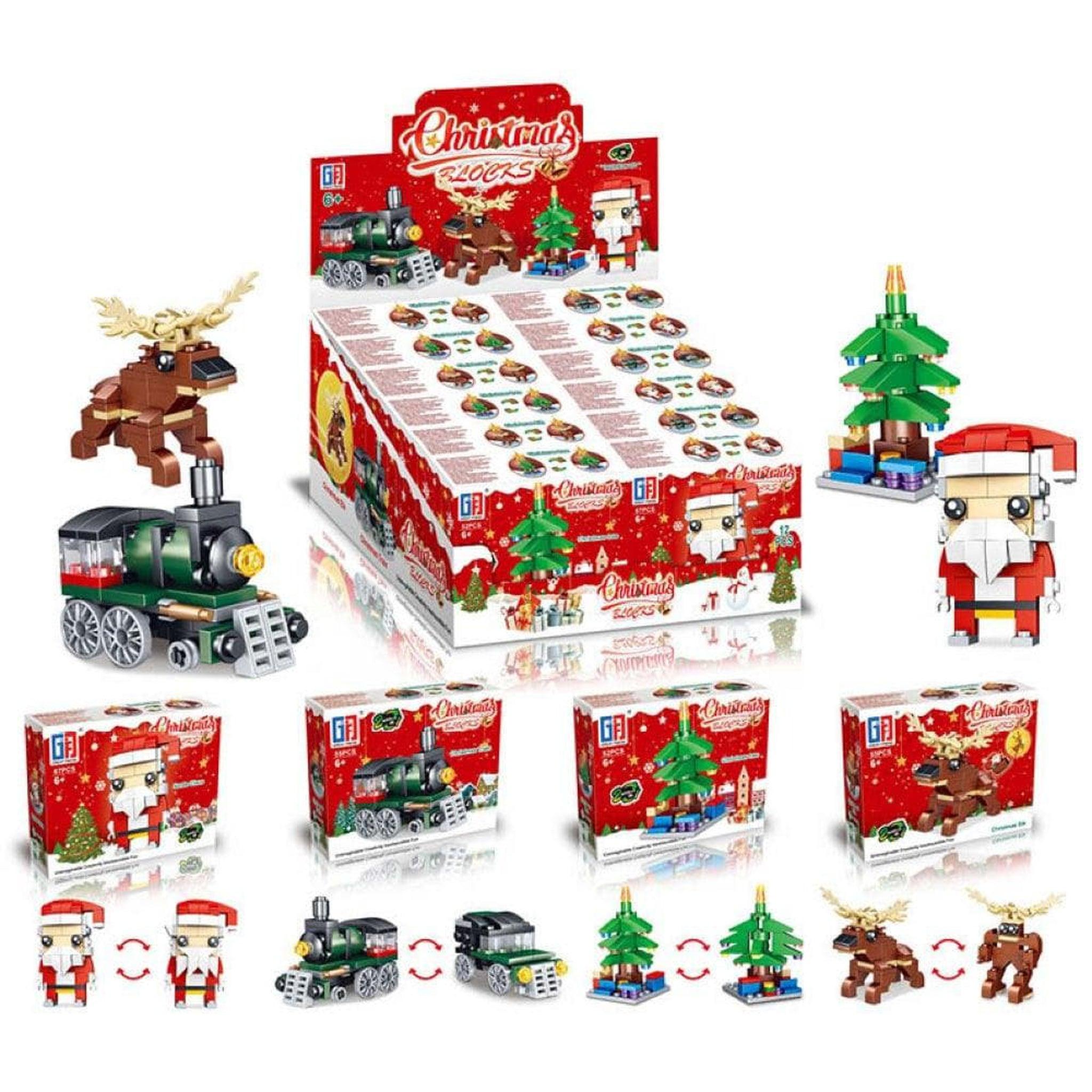 Christmas Building Brick Set - PoundToys