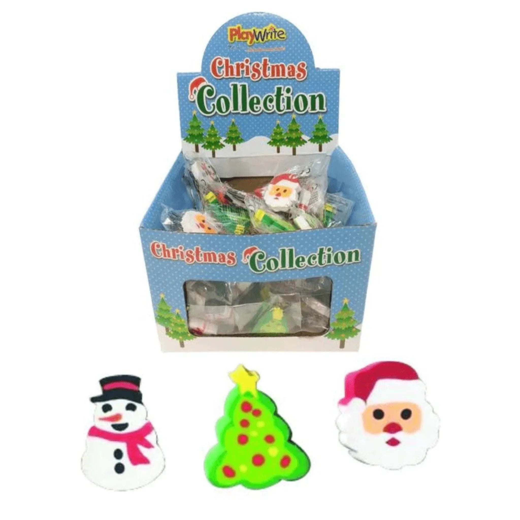 Christmas Eraser 4cm - Kids Party Craft