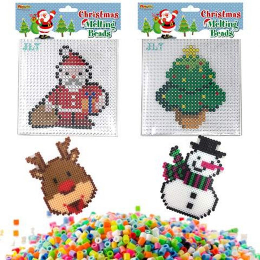 Christmas Iron On Beads 16x20.5cm - PoundToys