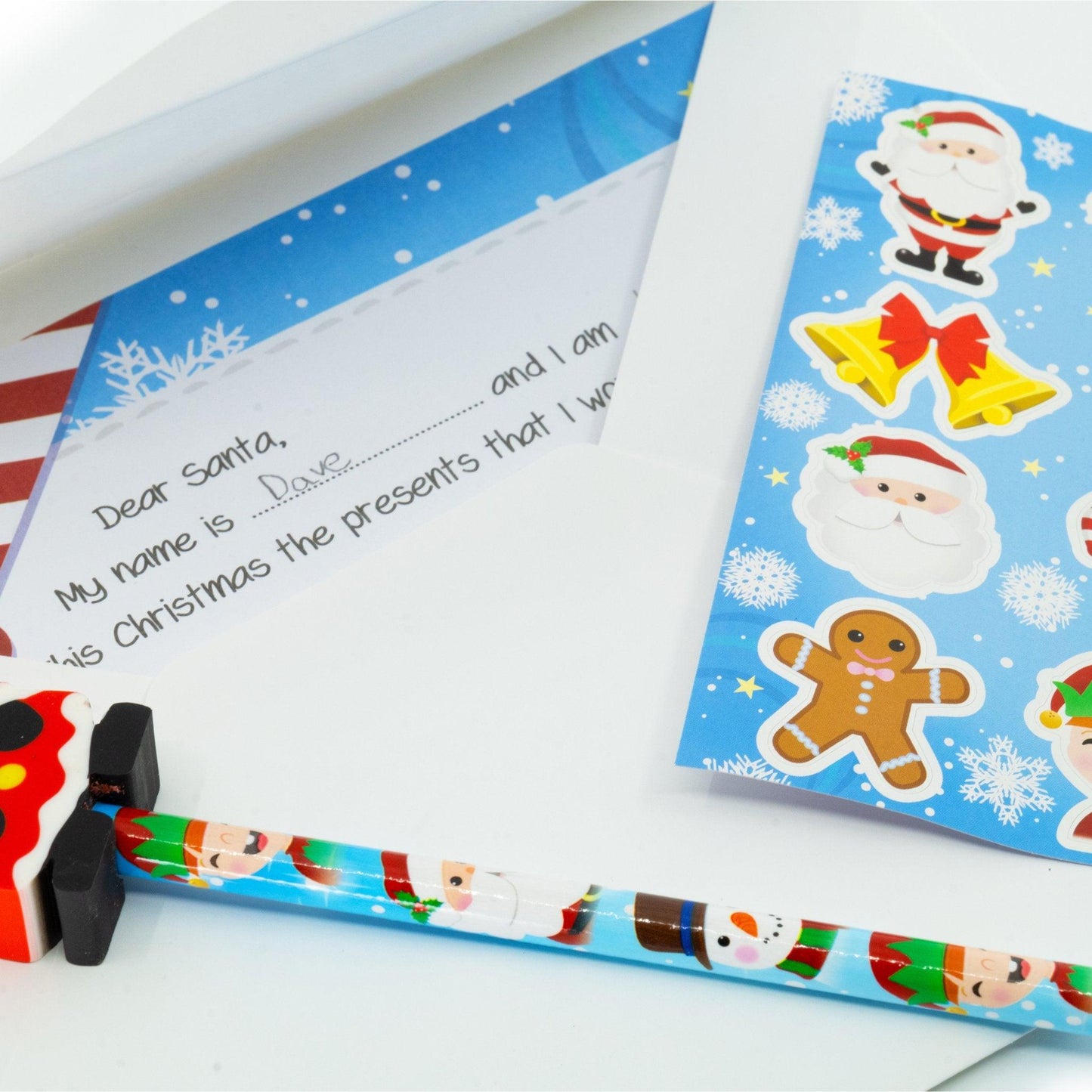 Christmas Letter To Santa Writing Kit (5 Pieces) - PoundToys