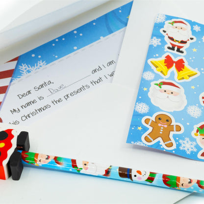 Christmas Letter To Santa Writing Kit (5 Pieces) - PoundToys