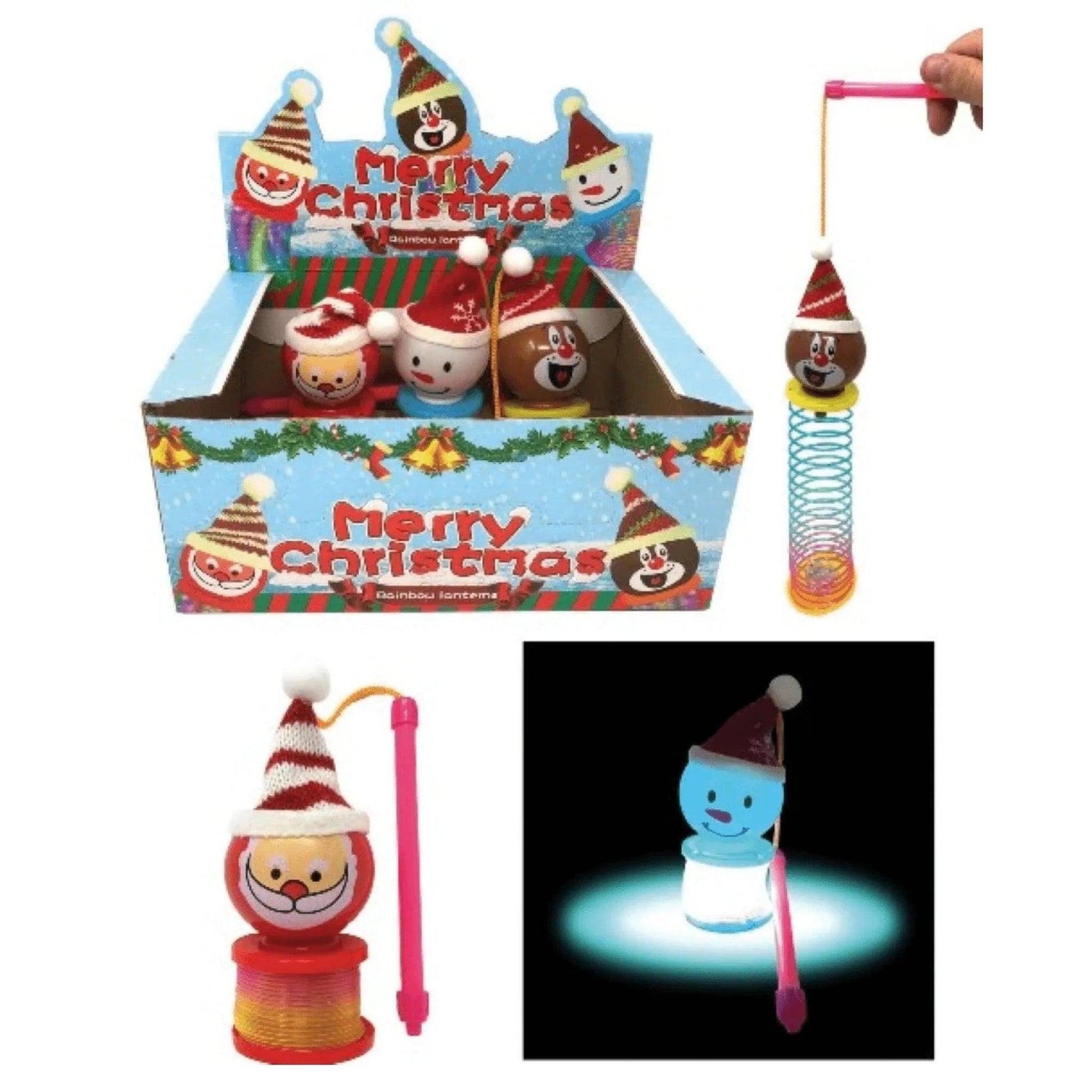 Christmas Light Up Lantern Spring - PoundToys