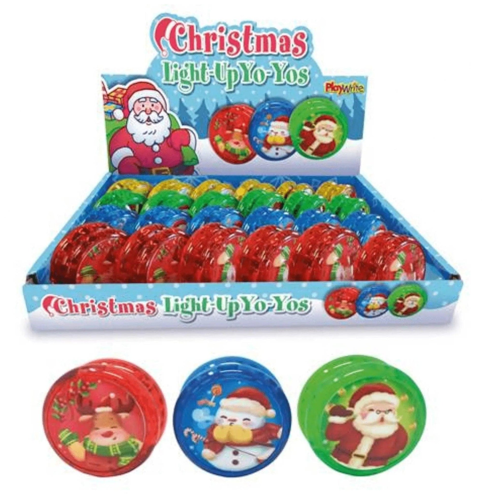 Christmas Light Up Yoyos - PoundToys