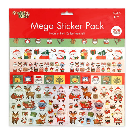 Christmas Mega Sticker Pack (300 stickers) - PoundToys