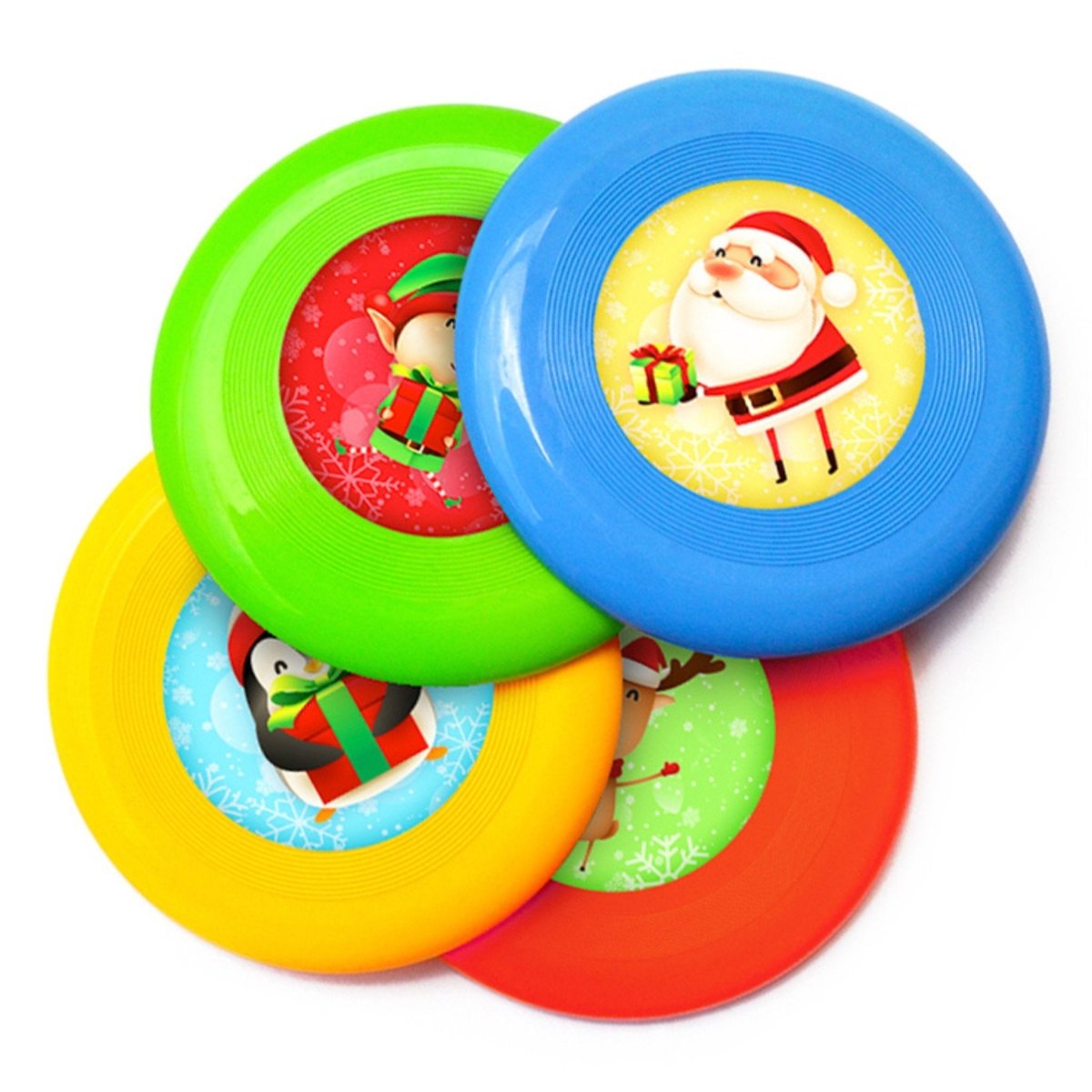 Christmas Mini Frisbees - PoundToys