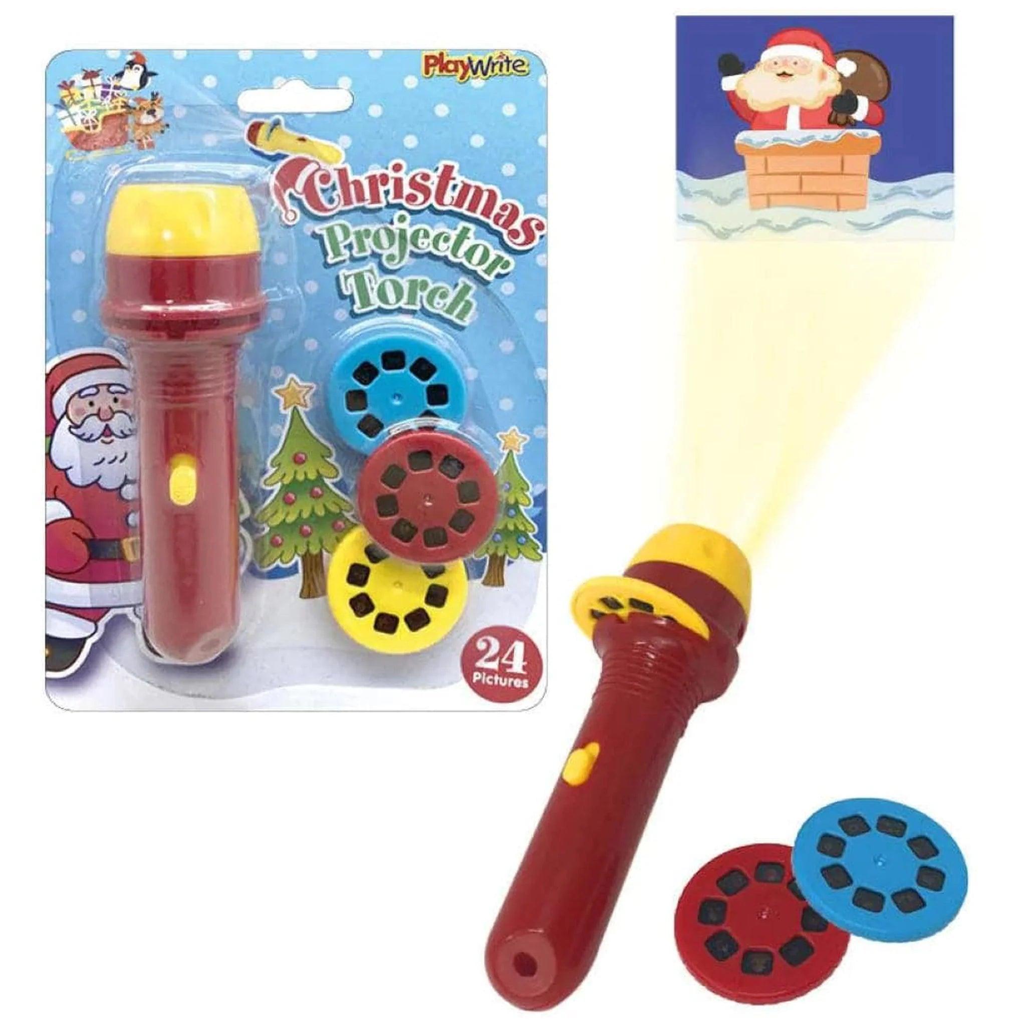 Christmas Projector Torch 11cm - PoundToys