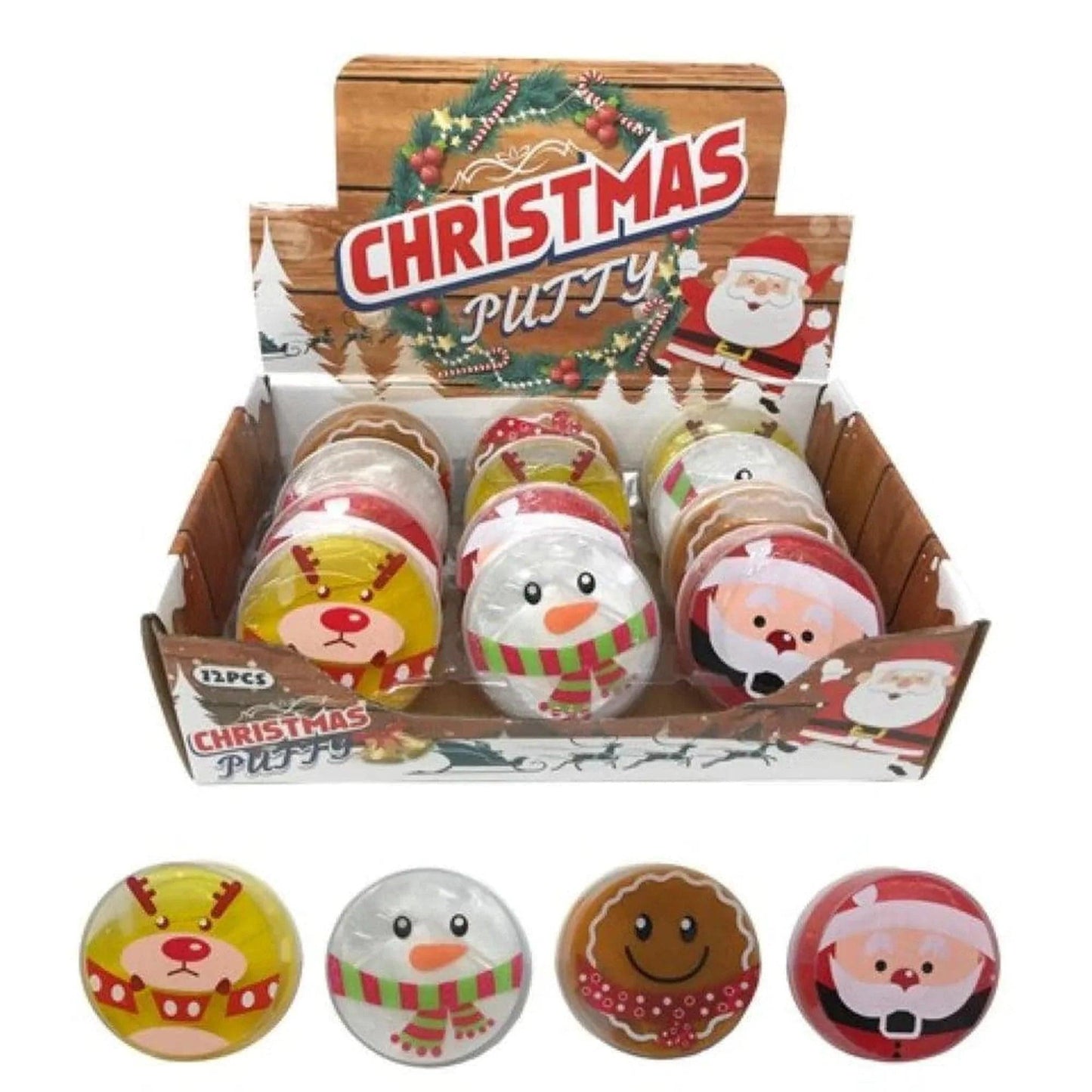 Christmas Putty Tubs - PoundToys