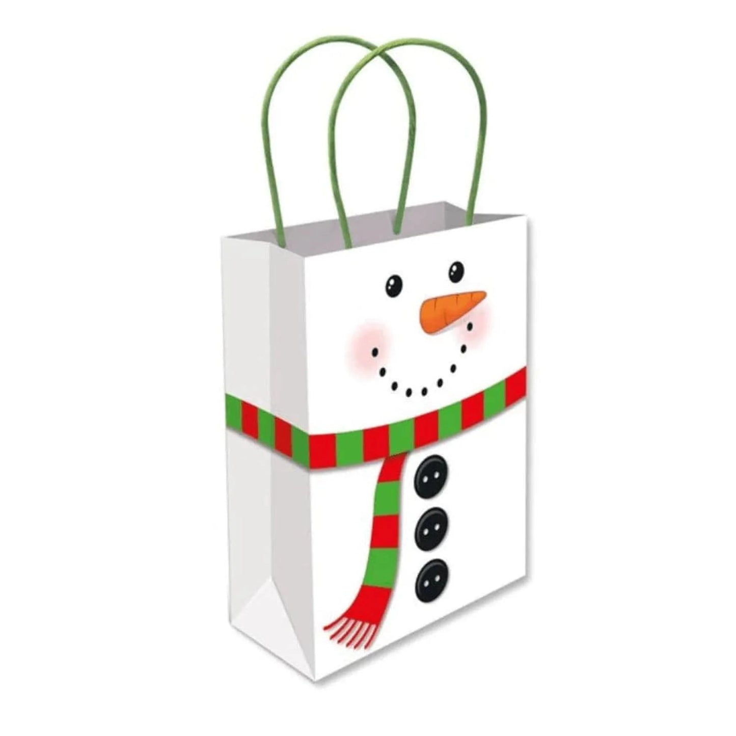 Christmas Snowman Party Bags (Medium) - PoundToys