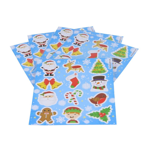 Christmas Sticker Sheets - Kids Party Craft