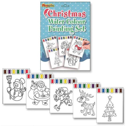 Christmas Watercolour Painting Set - PoundToys