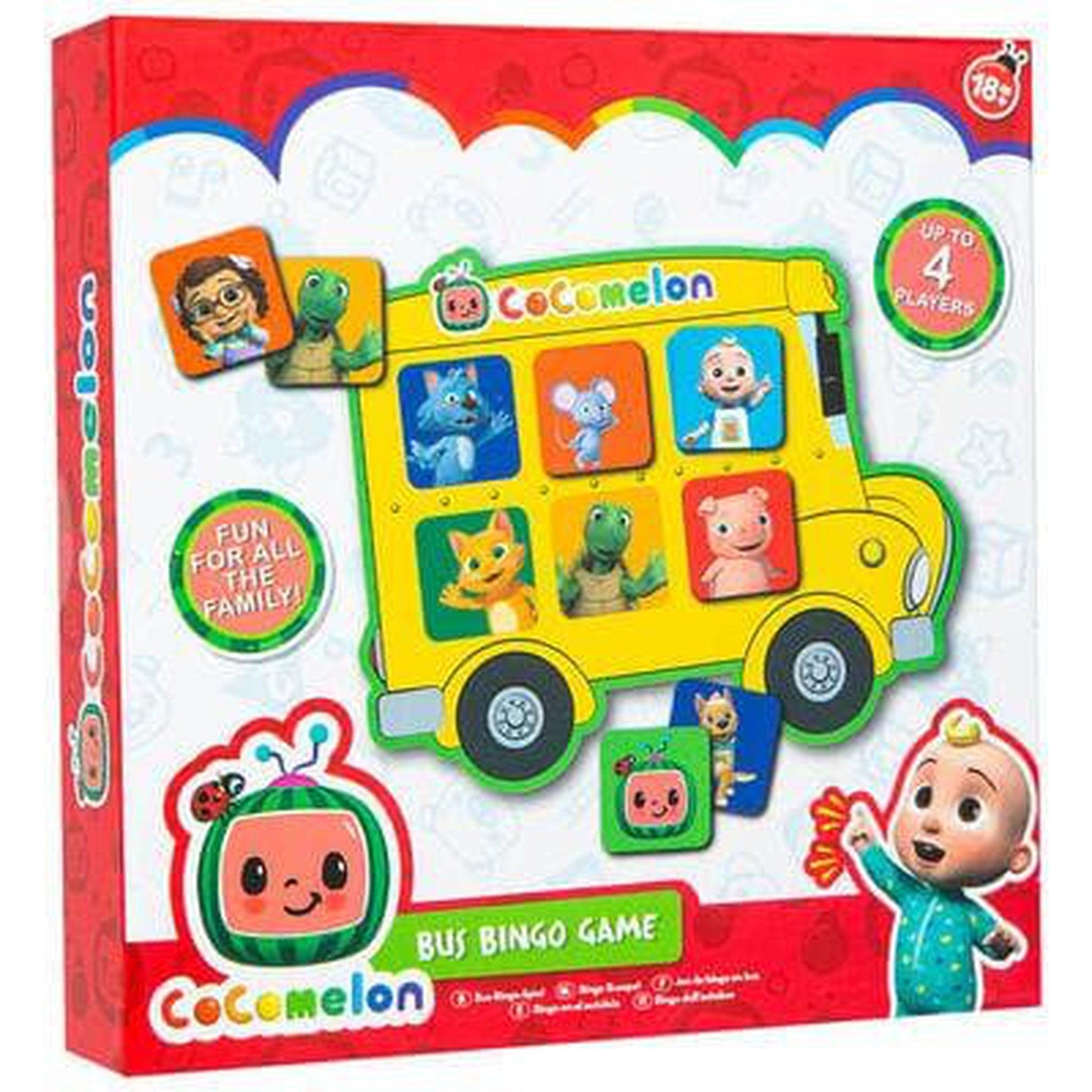 Cocomelon Bus Bingo Game - PoundToys