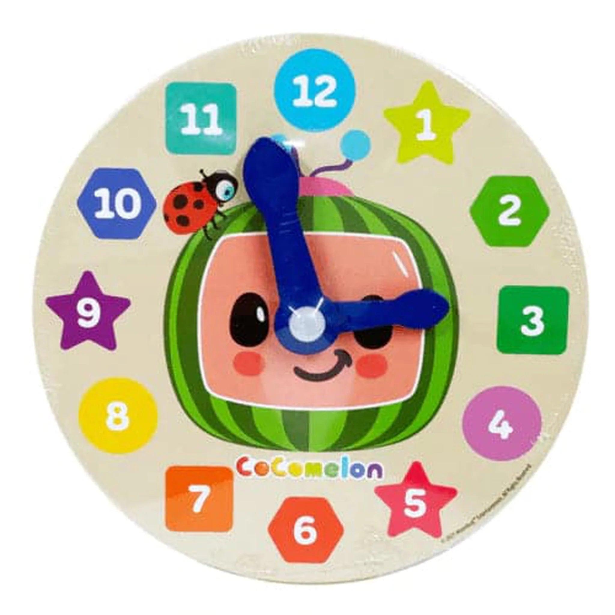 Cocomelon My First Wooden Clock - PoundToys