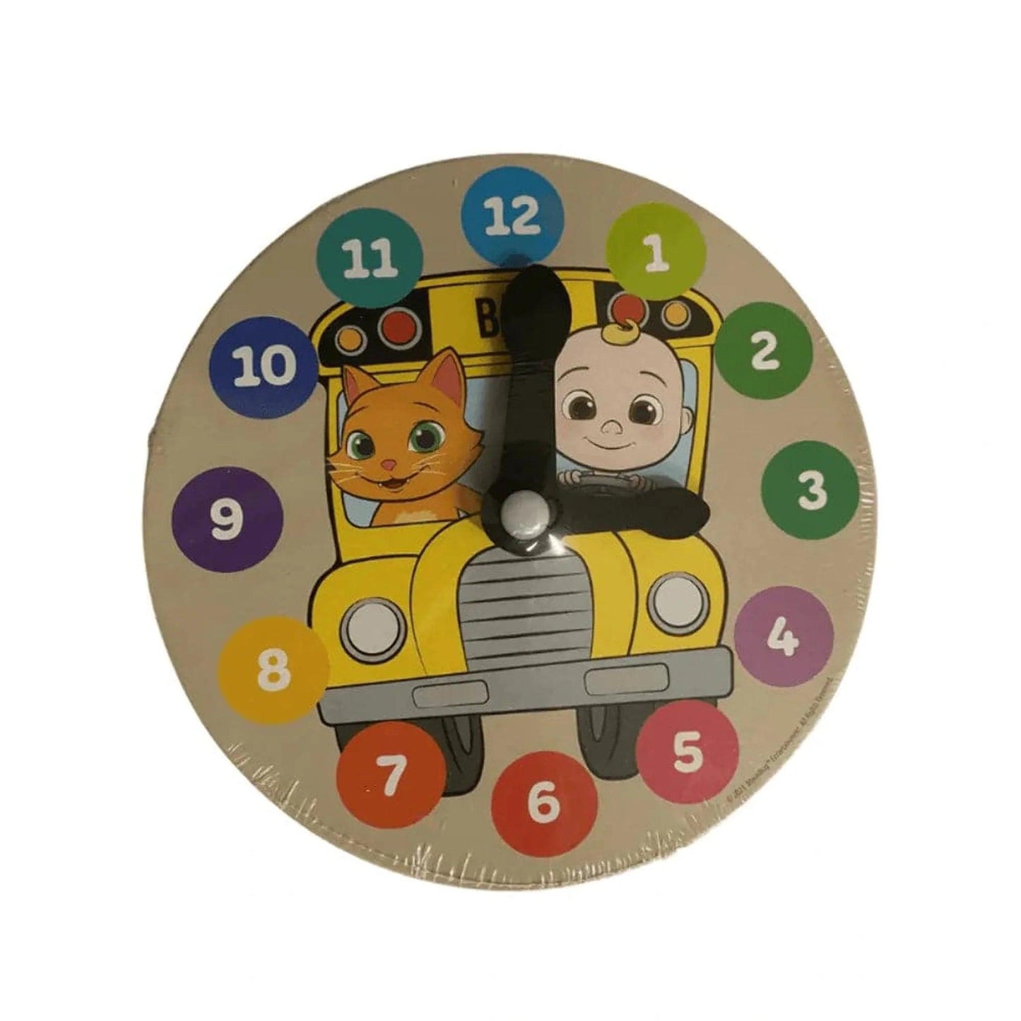 Cocomelon My First Wooden Clock - PoundToys