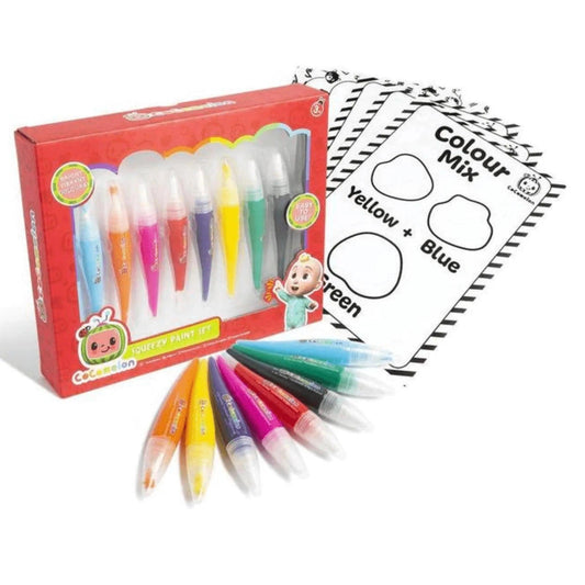 Cocomelon Squeezy Paint Set - PoundToys