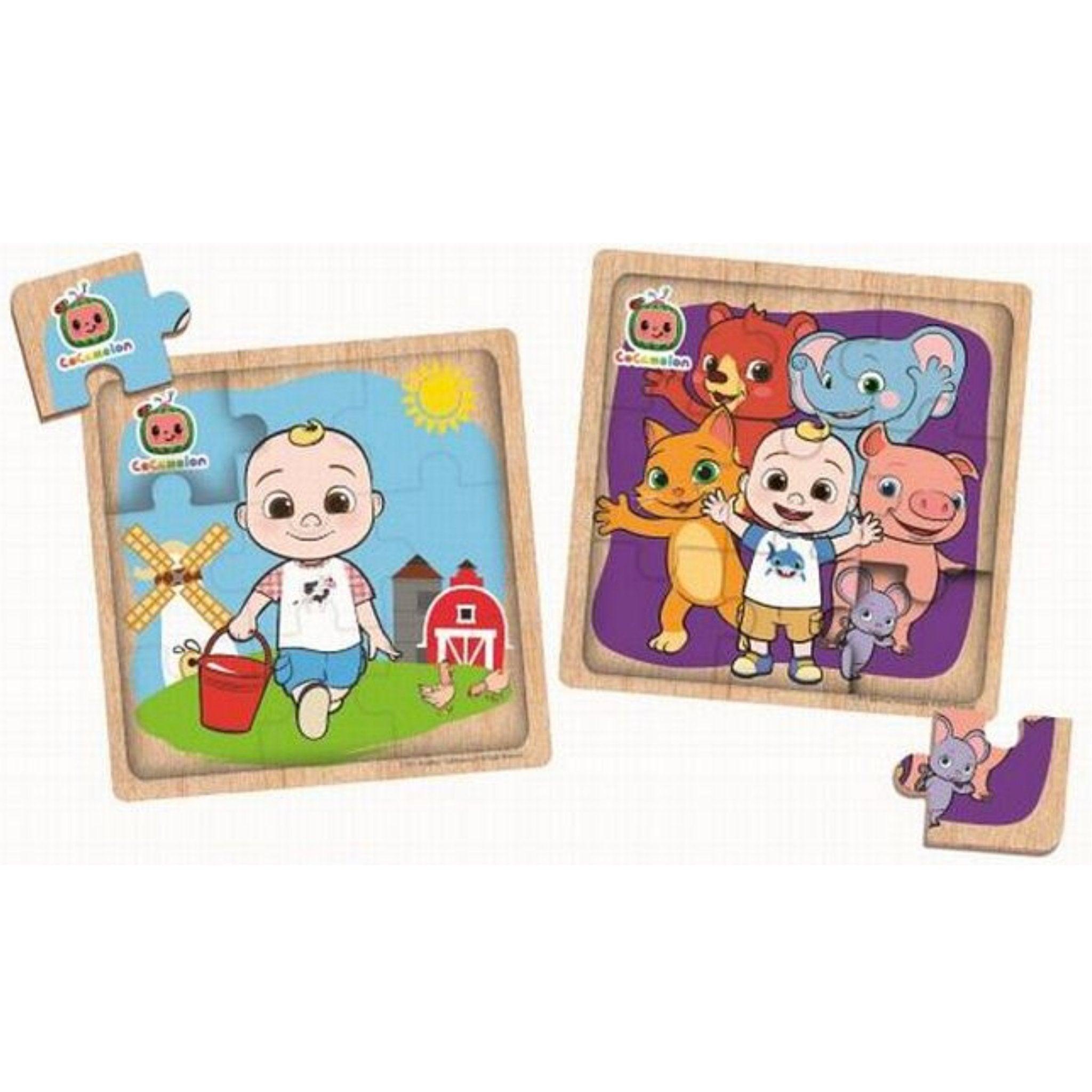 Cocomelon Wooden Puzzle 9 Piece - PoundToys