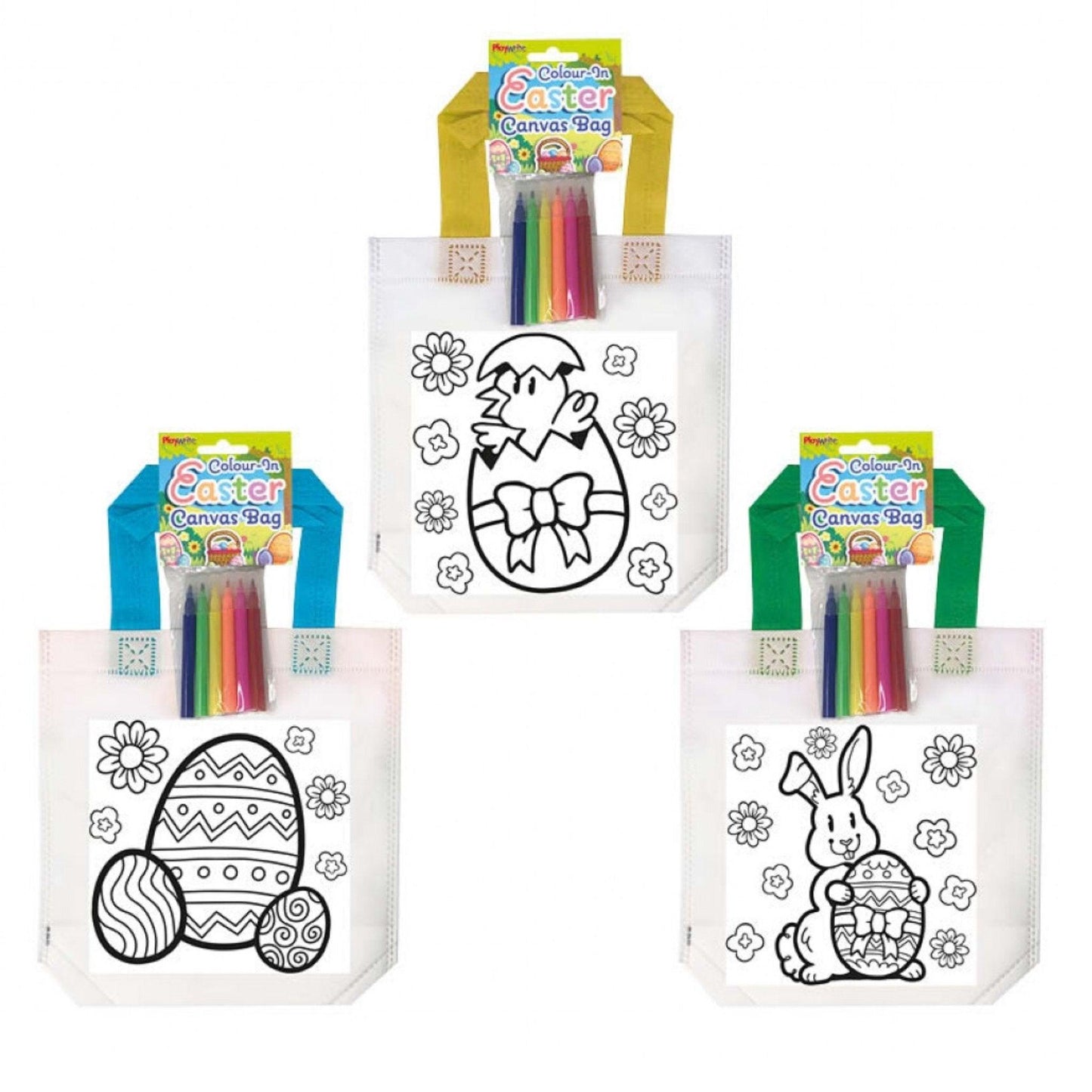 Colour In Easter Bag 25x20cm - PoundToys