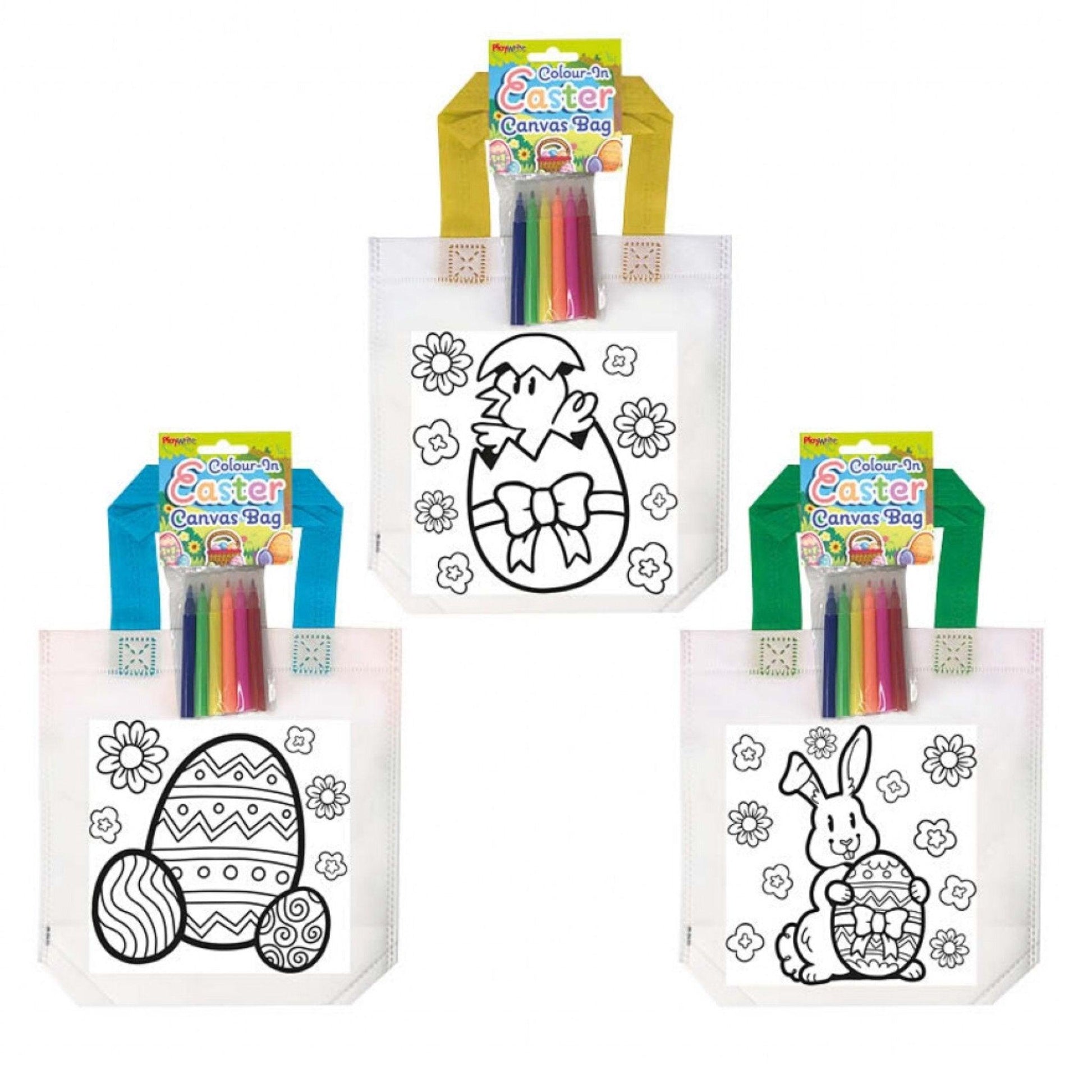 Colour In Easter Bag 25x20cm - PoundToys