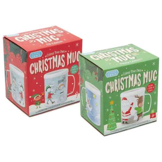 Colour Your Own Christmas Mug - PoundToys