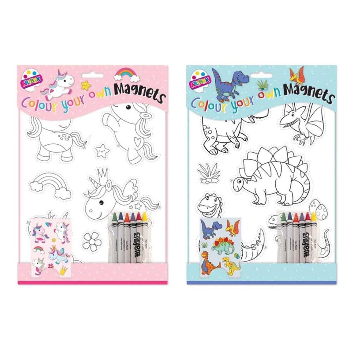 Colour Your Own Magnets - PoundToys