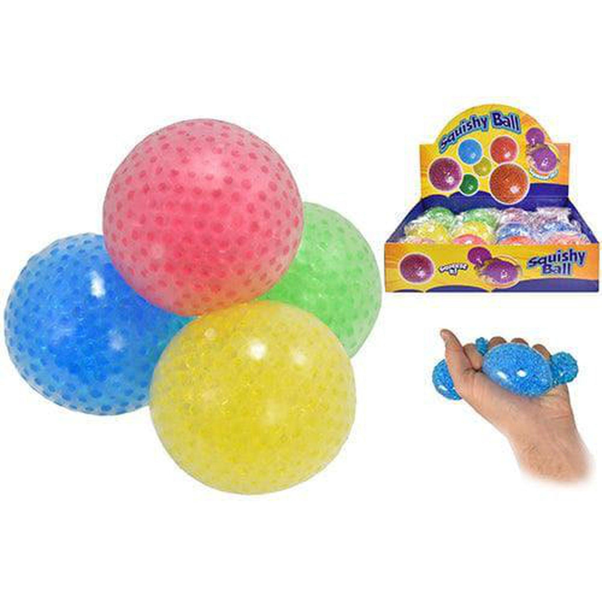 Coloured Squishy Fun Ball 7cm - PoundToys