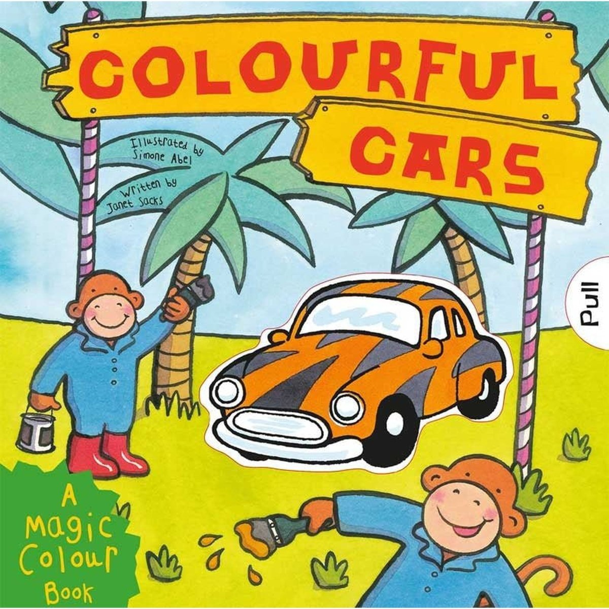 Colourful Cars Magic Colour Book - PoundToys