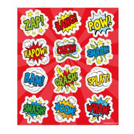 Comic Sticker Sheet - PoundToys