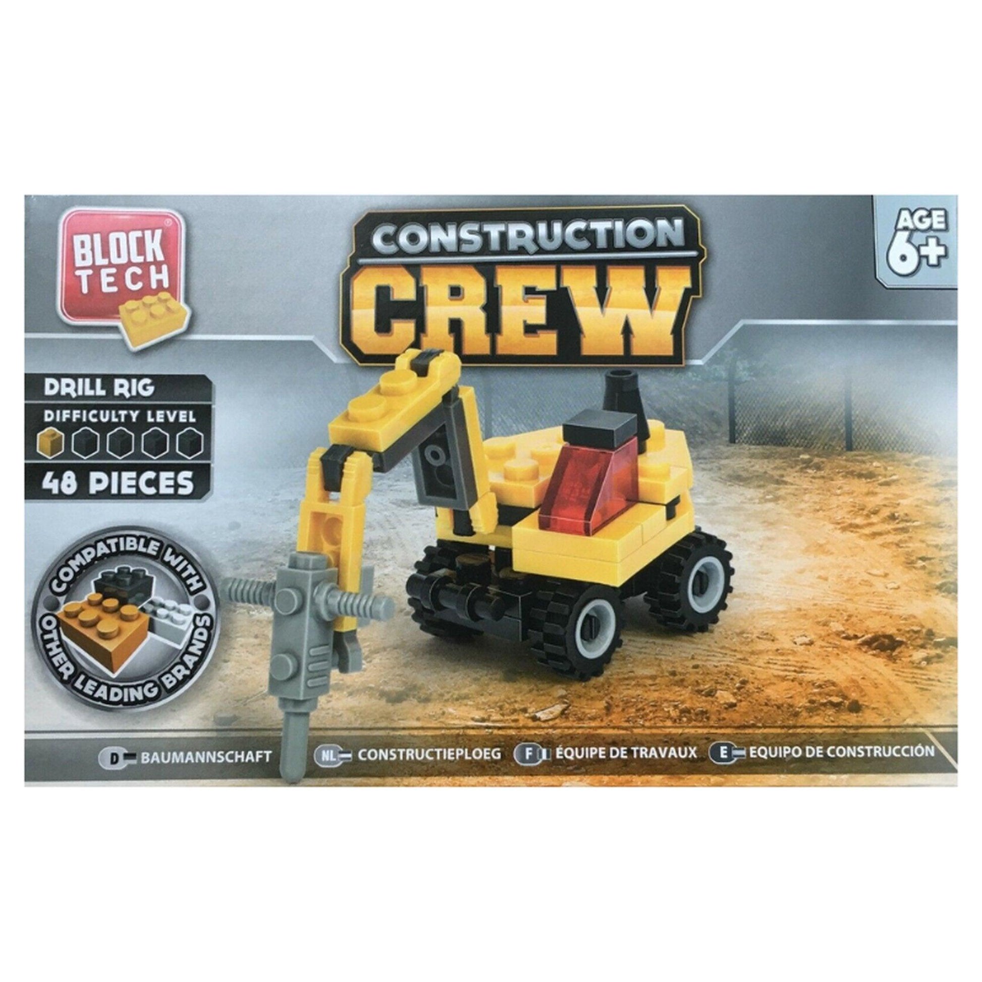 Construction Crew - Drill Rig - PoundToys