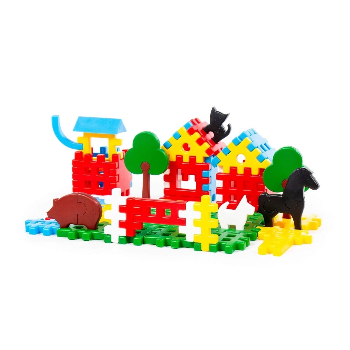 Construction set Farmer 117 Piece - Kids Party Craft