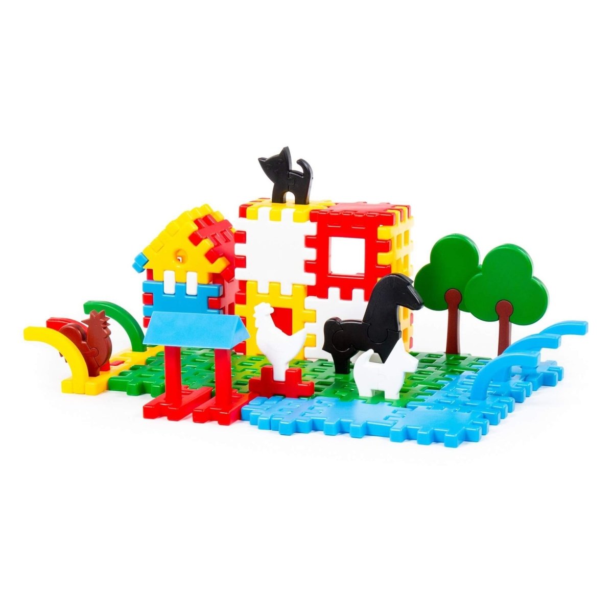 Construction set Farmer 117 Piece - Kids Party Craft