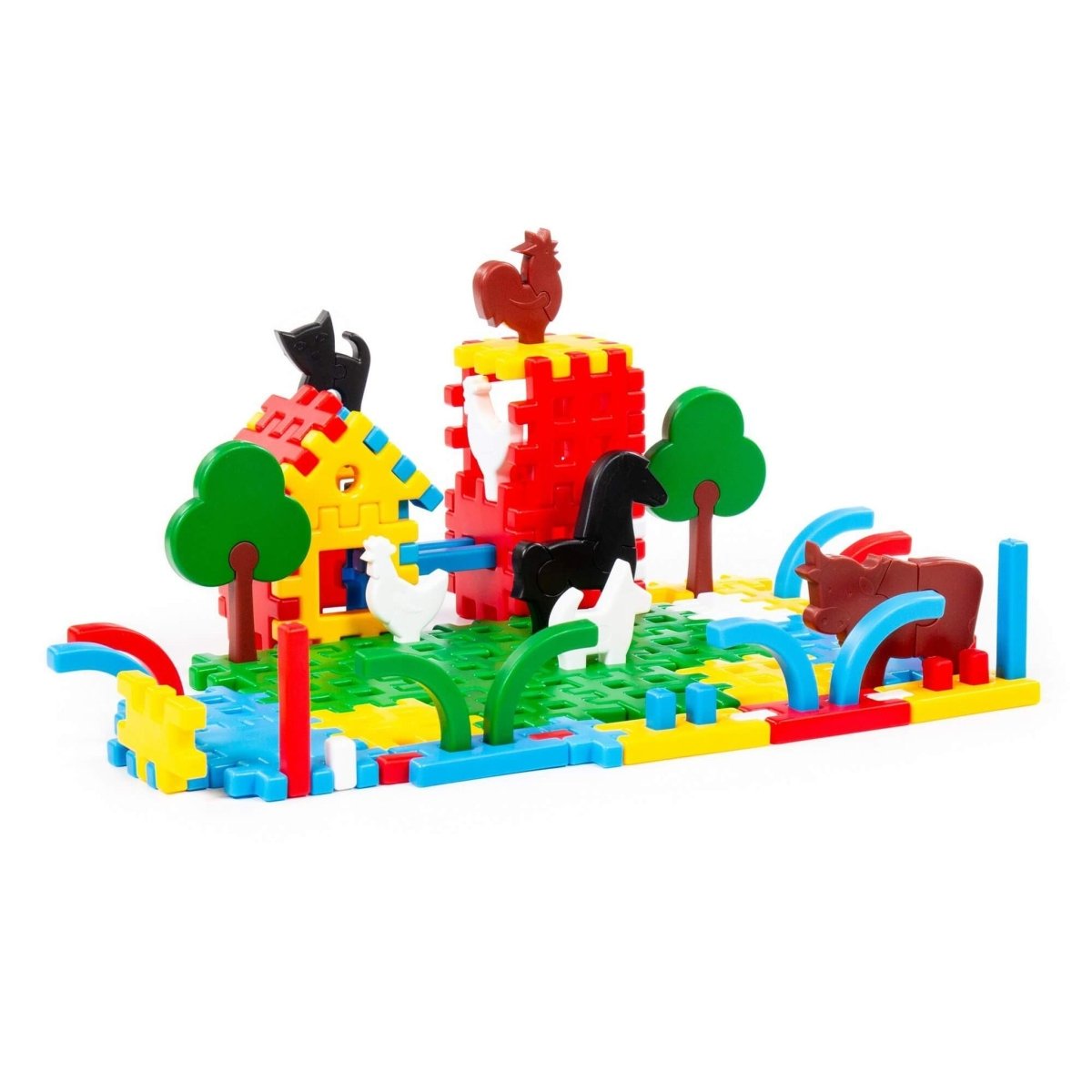 Construction set Farmer 117 Piece - Kids Party Craft