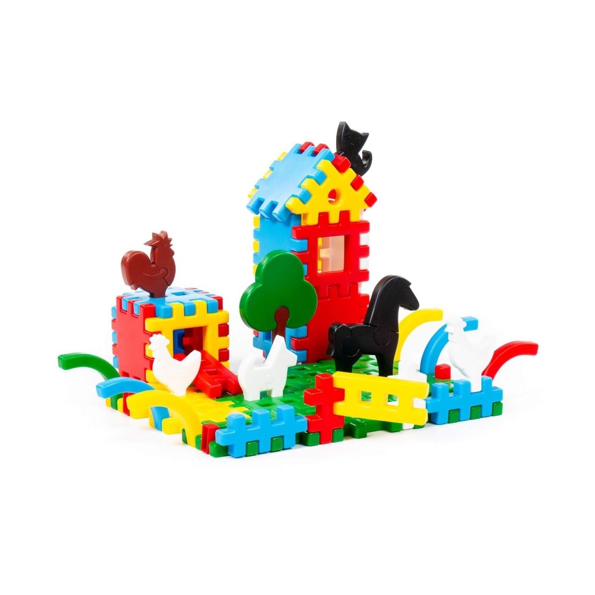 Construction set Farmer 117 Piece - Kids Party Craft