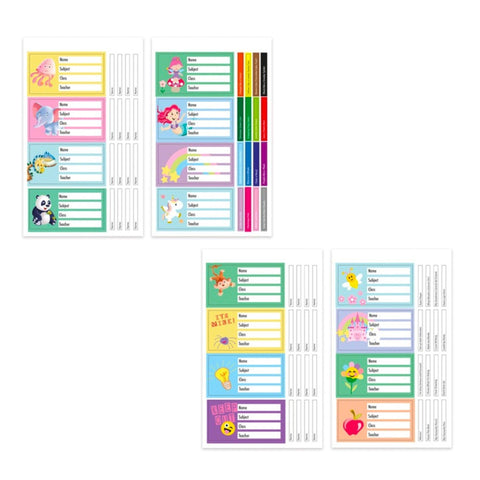 Cool School Stickers Kit (2 Designs) - PoundToys