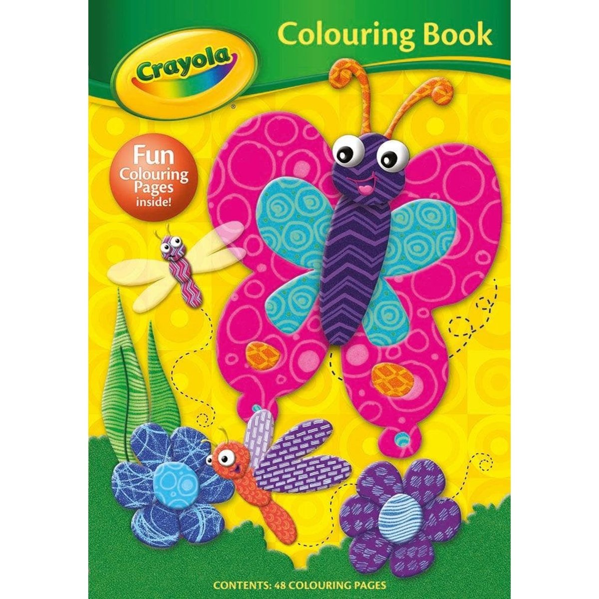 Crayola Colouring Book – Butterfly - PoundToys