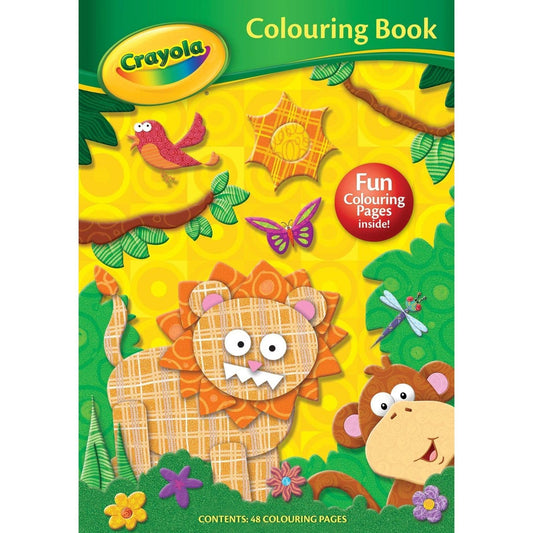 Crayola Colouring Book – Lion - PoundToys